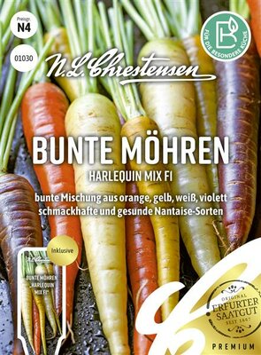 Bunte Möhren Harlequin Mix F1