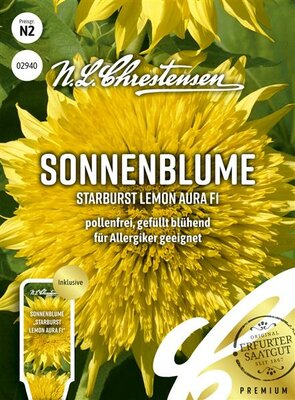 Sonnenblume Starburst Lemon Aura F1